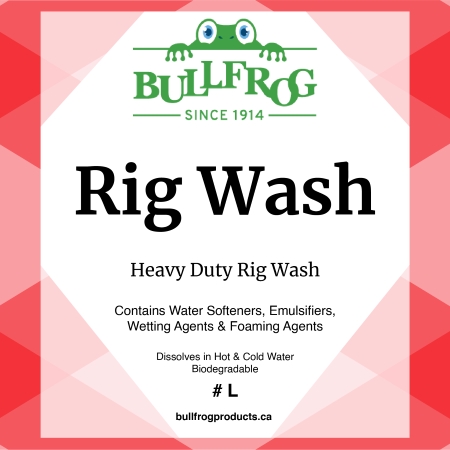 Rig Wash front label image